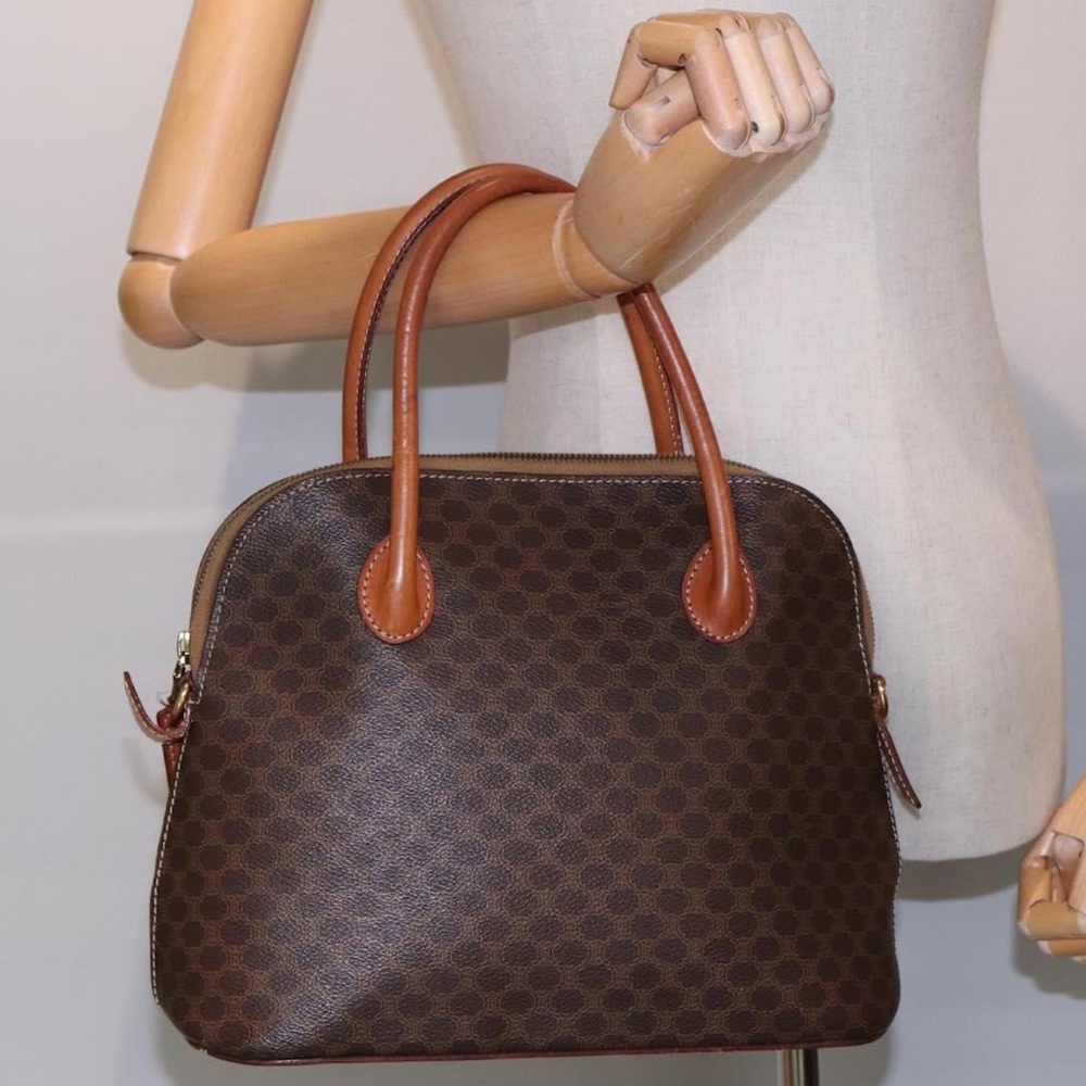 Brown Patterned Handbag - Picture 14 of 15